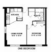 1 bedroom apartment standard
